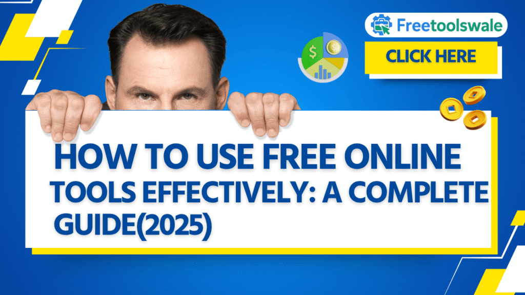 How to use free onlline tool