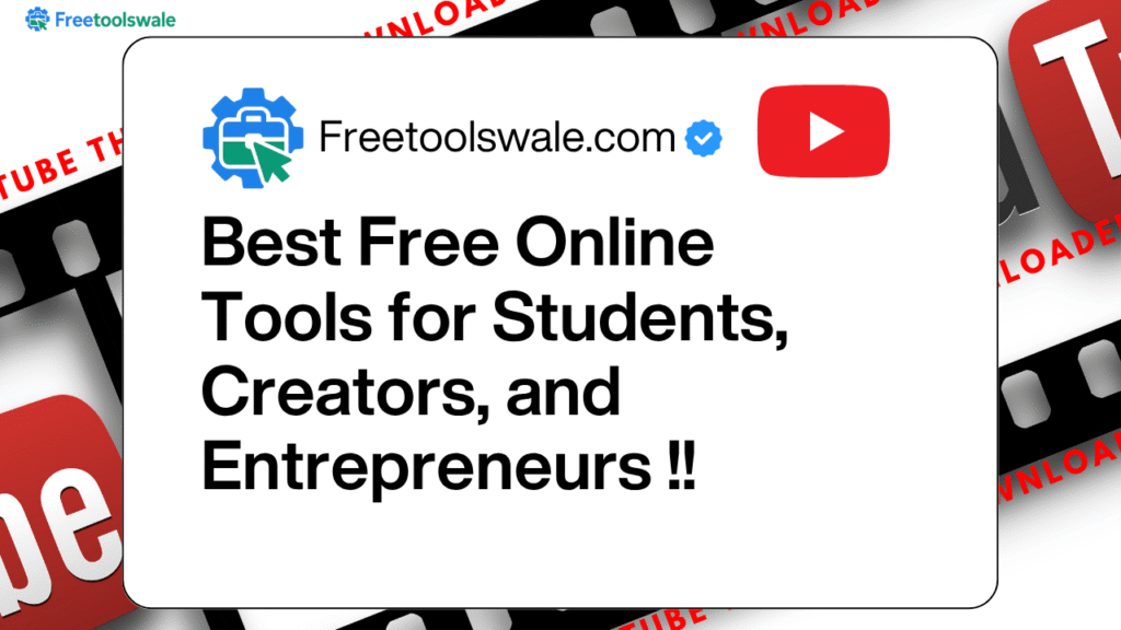 Best Free Online Tools for Students, Creators, and Entrepreneurs