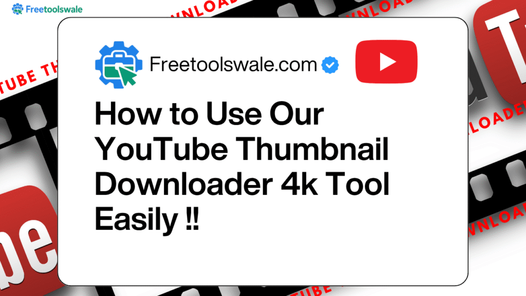 How to download youtube thumbnails