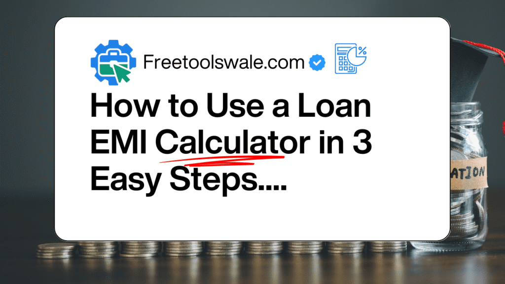 How to Use Loan EMI Calculator Step-by-Step