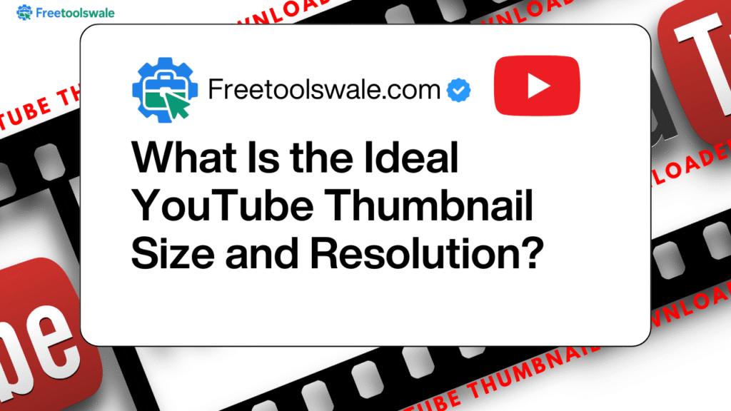 YouTube thumbnail resolution and size guide