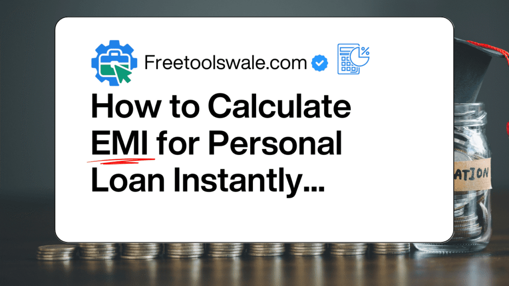 How to calculate Emi for personal use