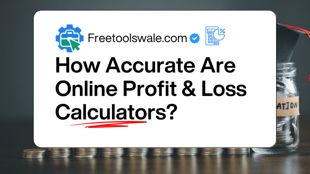 How accurate are profit and loss calculators online